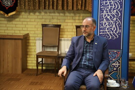 علی اصغر فاتحی‌فر فر رییس سازمان جهاد دانشگاهی استان در دیدار جهادگران دانشگاهی‌ آذربایجان‌شرقی  با نماینده ولی فقیه در استان