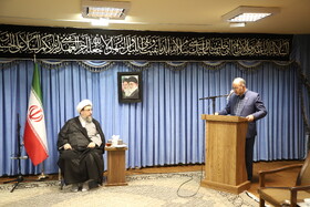 دیدار جهادگران دانشگاهی‌ آذربایجان‌شرقی  با نماینده ولی فقیه در استان