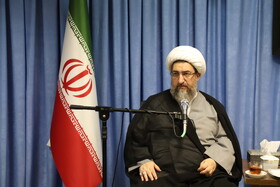 سخنرانی حجت‌الاسلام احمد مطهری اصل نماینده ولی فقیه در استان و امام جمعه تبریز در دیدار جهادگران دانشگاهی آذربایجان شرقی با نماینده ولی فقیه در استان 