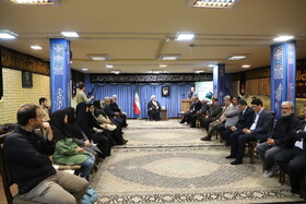 دیدار صمیمی اصحاب رسانه استان با نماینده ولی فقیه