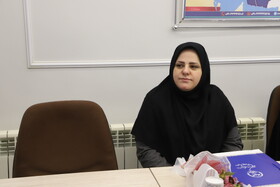 رباب تیموری،مدیر روابط عمومی سازمان جهاد دانشگاهی استان و سردبیر خبرگزاری ایسنا در آیین تجلیل از خبرنگاران فعال در رسانه‌های جهاد دانشگاهی استان