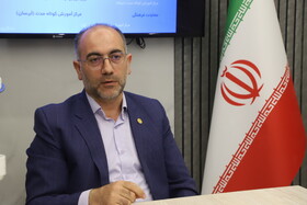 سخنرانی علی اصغر فاتحی‌فر رییس سازمان جهاد دانشگاهی استان آذربایجان شرقی در آیین تجلیل از خبرنگاران فعال در رسانه‌های جهاد دانشگاهی استان