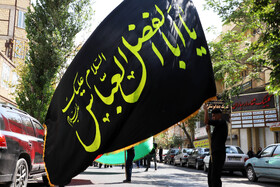 مراسم جاماندگان و عزاداران اربعین حسینی در شهرستان اهر