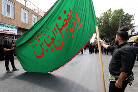 مراسم جاماندگان و عزاداران اربعین حسینی در شهرستان اهر