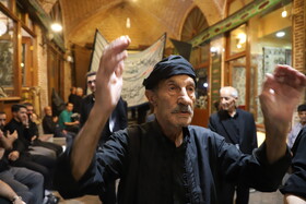 مراسم عزاداری اربعین حسینی در بزرگترین بازار مسقف جهان
