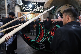 مراسم عزاداری اربعین حسینی در بزرگترین بازار مسقف جهان