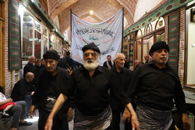 مراسم عزاداری اربعین حسینی در بزرگترین بازار مسقف جهان