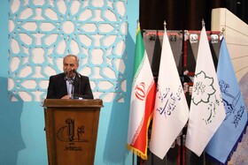 بهرام سرمست ، استاندار آذربایجان شرقی در افتتاحیه کنگره بین‌المللی بزرگداشت استاد شهریار در تبریز