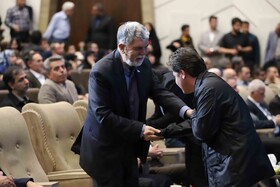 سید عباس صالحی وزیر فرهنگ و ارشاد اسلامی در کنگره بین‌المللی بزرگداشت استاد شهریار - تبریز