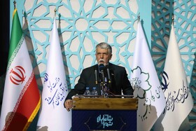 سید عباس صالحی وزیر فرهنگ و ارشاد اسلامی در اختتامیه کنگره بین‌المللی بزرگداشت استاد شهریار - تبریز