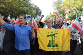 راهپیمایی بشارت نصر در تبریز