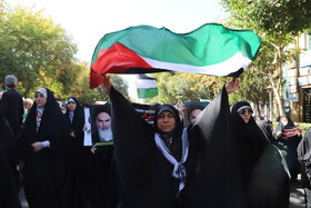 راهپیمایی بشارت نصر در تبریز