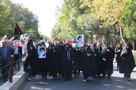 راهپیمایی بشارت نصر در تبریز