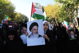 راهپیمایی بشارت نصر در تبریز