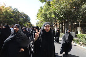 راهپیمایی بشارت نصر در تبریز