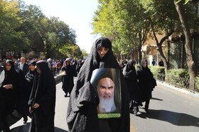 راهپیمایی بشارت نصر در تبریز