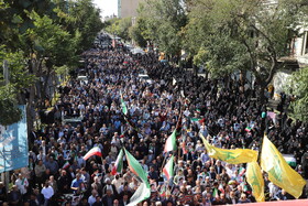 راهپیمایی بشارت نصر در تبریز