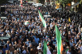 راهپیمایی بشارت نصر در تبریز
