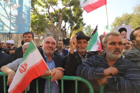 راهپیمایی بشارت نصر در تبریز