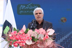 سخنرانی عزت حبیب‌زاده، نماینده مجلس در مراسم افتتاح نیروگاه خورشیدی ۴۰ مگاواتی در آذربایجان‌شرقی