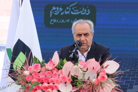 سخنرانی بهرام سرمست استاندار در مراسم افتتاح نیروگاه خورشیدی ۴۰ مگاواتی - آذربایجان‌شرقی