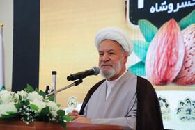 سخنرانی حجت السلام باقرنژاد امام جمعه در جشنواره بادام خسروشاه -  آذربایجان شرقی