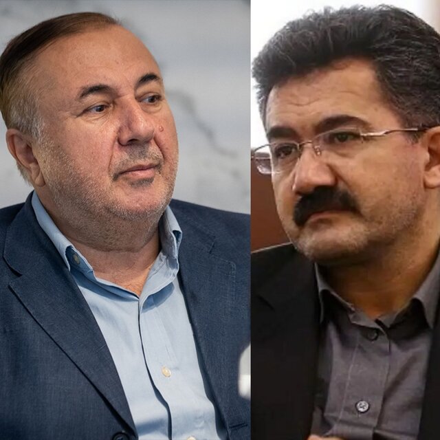 راست: محمدقسیم عثمانی، نماینده بوکان. چپ: علیرضا نوین، نماینده تبریز، آذرشهر و اسکو در مجلس با مواضع غلط بر طبل نفاق نکوبید/ بهکارگیری برخی واژهها سم مهلک است