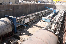 پیشرفت ۳۷ درصدی ۸ ایستگاه فاز اول خط دو مترو تبریز