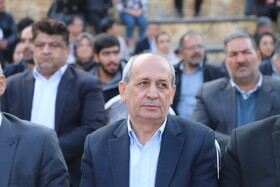 شهرام شفیعی رییس جهاد کشاورزی آذربایجان شرقی در افتتاحیه دوازدهمین جشنواره سیب مراغه