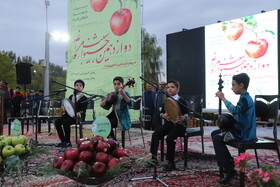 افتتاحیه دوازدهمین جشنواره سیب مراغه