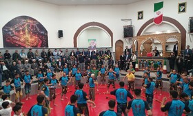 زورخانه «شه لافتی علی» در بناب افتتاح شد