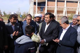 بهرام سرمست، استاندارد آذربایجان شرقی
 احمد دنیامالی، وزیر ورزش و جوانان در  سفر یک روزه وزیر ورزش و جوانان به آذربایجان شرقی