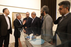 بازدید سعید حبیبا، معاون وزیر علوم و رییس سازمان امور دانشجویان از دانشگاه هنر اسلامی تبریز