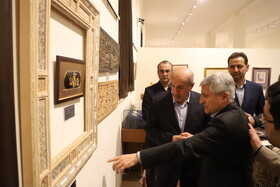 بازدید سعید حبیبا ، معاون وزیر علوم و رییس سازمان امور دانشجویان از موزه دانشگاه هنر 
