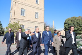 بازدید سعید حبیبا ، معاون وزیر علوم و رییس سازمان امور دانشجویان از دانشگاه هنر 