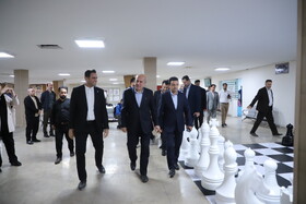 بازدید سعید حبیبا ،محمدتقی اعلمی در  معاون وزیر علوم از استادیوم و باشگاه‌های ورزشی دانشگاه تبریز