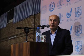 سخنرانی سعید حبیبا ، معاون وزیر علوم  در مراسم اختتامیه بیست و نهمین المپیاد ورزشی درون دانشگاهی دانشگاه تبریز با حضور معاون وزیر