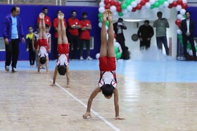 مراسم اختتامیه بیست و نهمین المپیاد ورزشی درون دانشگاهی دانشگاه تبریز با حضور معاون وزیر