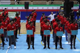 مراسم اختتامیه بیست و نهمین المپیاد ورزشی درون دانشگاهی دانشگاه تبریز با حضور معاون وزیر