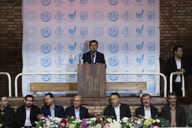 سخنرانی ، محمد تقی اعلمی رئیس در مراسم اختتامیه بیست و نهمین المپیاد ورزشی درون دانشگاهی دانشگاه تبریز با حضور معاون وزیر