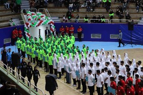 مراسم اختتامیه بیست و نهمین المپیاد ورزشی درون دانشگاهی دانشگاه تبریز با حضور معاون وزیر