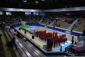 مراسم اختتامیه بیست و نهمین المپیاد ورزشی درون دانشگاهی دانشگاه تبریز با حضور معاون وزیر