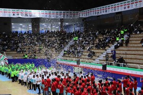 مراسم اختتامیه بیست و نهمین المپیاد ورزشی درون دانشگاهی دانشگاه تبریز با حضور معاون وزیر