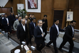 عباس عراقچی وزیر امور خارجه در همایش ملی «آذربایجان، دیپلماسی و تمامیت ارضی ایران»