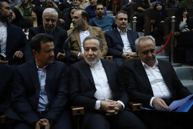 عباس عراقچی وزیر امور خارجه در همایش ملی «آذربایجان، دیپلماسی و تمامیت ارضی ایران»