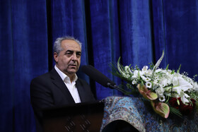 سخنرانی بهرام سرمست، استاندار آذربایجان شرقی در بیستوهفتمین جشنواره خیرین مدرسهساز آذربایجان شرقی