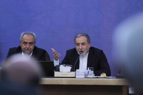 سخنرانی عباس عراقچی وزیر امور خارجه و بهرام سرمست، استاندار آذربایجان شرقی
در نشست «دیپلماسی اقتصادی»آذربایجان‌شرقی