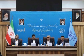 دیدار سید ستار هاشمی ،وزیر ارتباطات و فناوری اطلاعات با دانشگاهیان آذربایجان شرقی