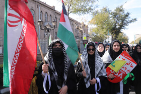 راهپیمایی گرامیداشت روز ۱۳ آبان - تبریز