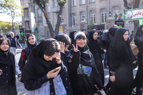 راهپیمایی گرامیداشت روز ۱۳ آبان - تبریز